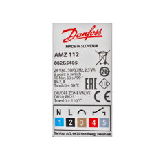 Válvula de Controle tipo Esfera, 2 Vias, AMZ 112, ON/OFF, 24V, DN50 - Ø2" - 082G5405 - Qualipeças 