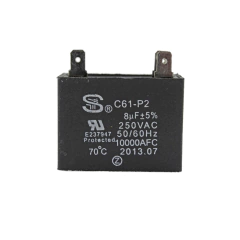 Capacitor do Motor Ventilador 8 UF - 0200450172