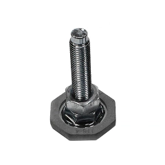 Pé Ajustável LG com Parafuso, Borracha de Proteção e Regulador de Altura para Máquina de Lavar Roupas - AFC72909501 - Qualipeças 