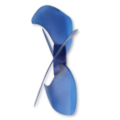 Hélice 4 Pás Plástico Komeco - 0200320017 - Peça para ar condicionado - Qualipeças