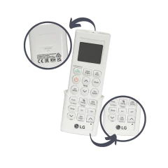 Controle Remoto LG Sem Fio para Ar Condicionado – AKB75735403 - Peça para ar condicionado - Qualipeças
