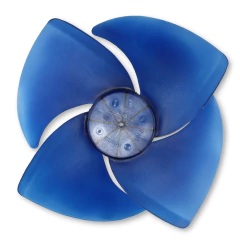 Hélice 4 Pás Plástico Komeco - 0200320017 - Peça para ar condicionado - Qualipeças