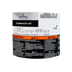 Compressor 2,7 TR 208/230V/60/1F R407C Copeland Scroll - ZR32K3EPFV522 na internet