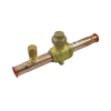 Válvula de Esfera Gbc 1/2 C/ Schrader - 009G7052 - Peça para ar condicionado - Qualipeças