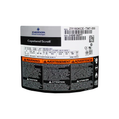 Compressor 13,3 TR, 380/60/3F R407C Copeland ZR160KCETW7550 Scroll - ZR160KCETW7550 - Qualipeças 