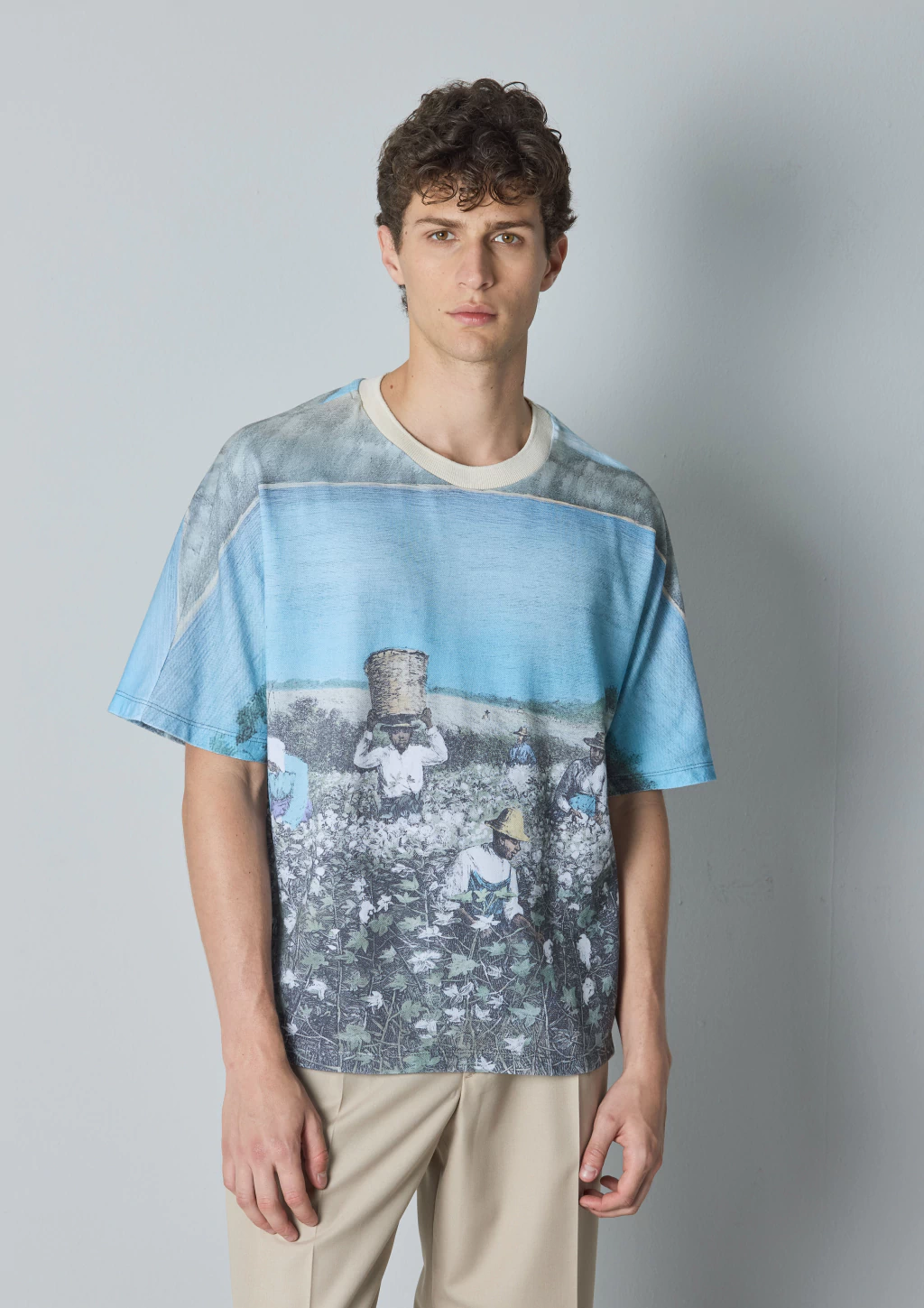 REMERA CAMPO DI COTONE