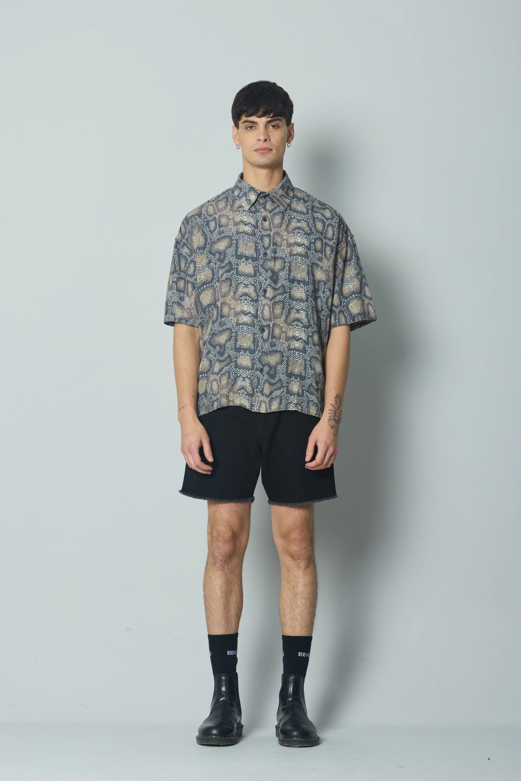 CAMISA VOLGA REPTIL