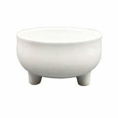 MACETA ANCHA CON PATAS, IMPORTADA / TIENE DRENAJE - Alquimia Botanica de Autor