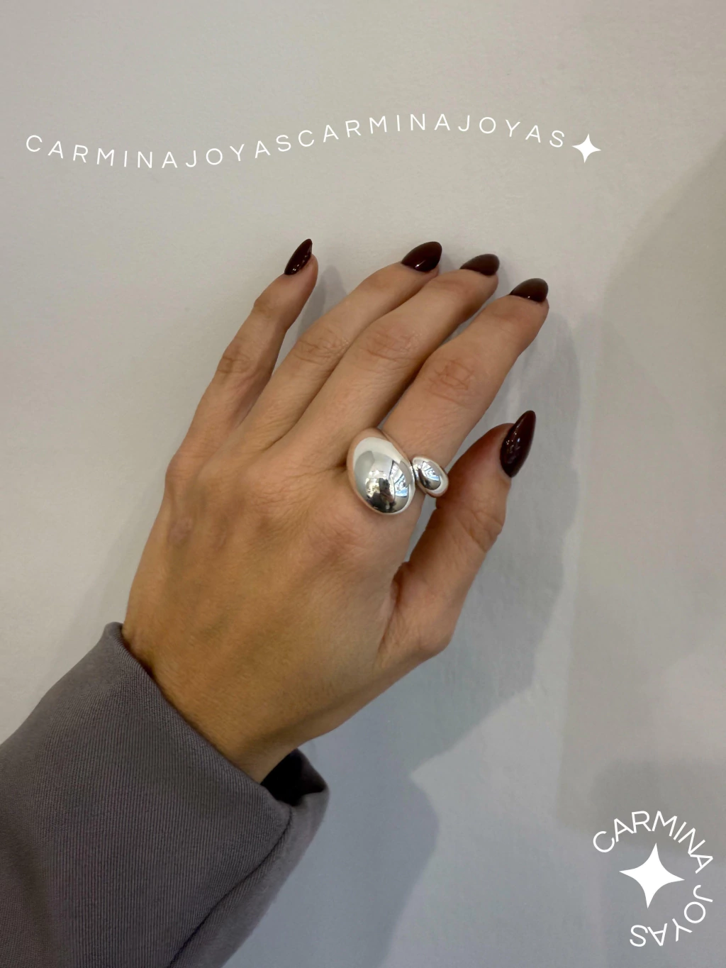 ANILLO PLATA INFLADA