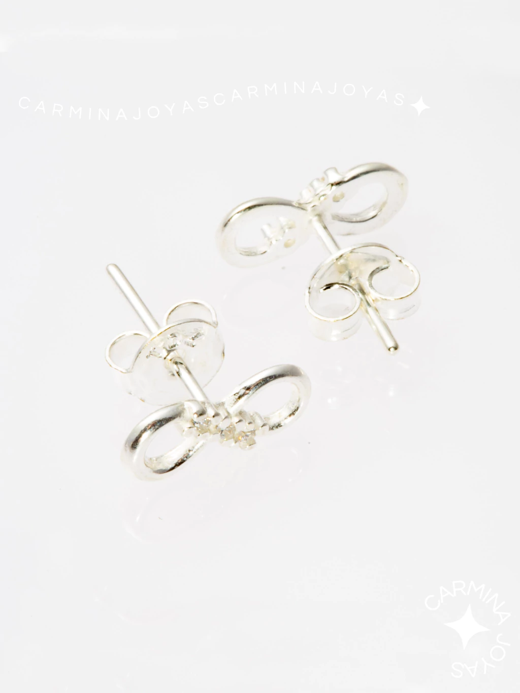 AROS INFINITO PLATA Y CUBIC