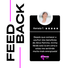 ATIVO FEMME | 1 UNIDADE na internet