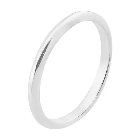 Anel de Prata Liso 2mm - comprar online