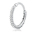 Piercing de Prata Cravejado Conch Click