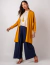 Cardigan Curto Mostarda U