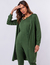 CARDIGAN CURTO MILITAR