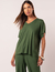 CONJUNTO CALÇA CAPRI VERDE MILITAR - FRIGA 
