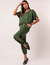 CONJUNTO CALÇA CAPRI VERDE MILITAR na internet