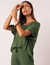 CONJUNTO CALÇA CAPRI VERDE MILITAR - loja online