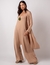 CONJUNTO VERONICA BEGE E CARDIGAN BEGE - FRIGA 