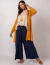 Cardigan Curto Mostarda U - comprar online