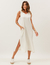 Vestido Esmeralda Off White - FRIGA 
