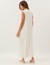 VESTIDO LONGO CLARA OFF WHITE - FRIGA 