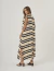 Imagem do Vestido Clara Listrado Tricolor