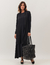 Conjunto Vestido Naomi Preto com Cardigan Preto