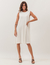 Vestido Liz Off White na internet