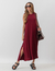 VESTIDO LONGO CLARA BORDÔ - comprar online
