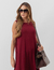 VESTIDO LONGO CLARA BORDÔ - loja online