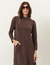 Vestido Fatima Marrom - comprar online
