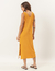 Vestido Esmeralda Mostarda - FRIGA 