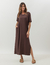 Vestido Pérola Marrom - loja online