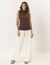 Blusa Regata Barbara Marrom - comprar online