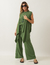 CONJUNTO KIMONO VERDE MILITAR - comprar online