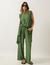 CONJUNTO KIMONO VERDE MILITAR na internet