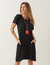 VESTIDO CURTO COM BOLSO PRETO na internet