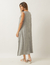 Vestido Longo Clara Mescla - FRIGA 
