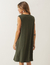 Vestido Liz Verde Militar - FRIGA 