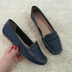 Mocassim marinho