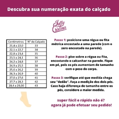 Anabela em couro canela - Jully Cristina Calçados