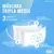 Kit 3x Máscara Branca Medix - 150 Unidades - comprar online