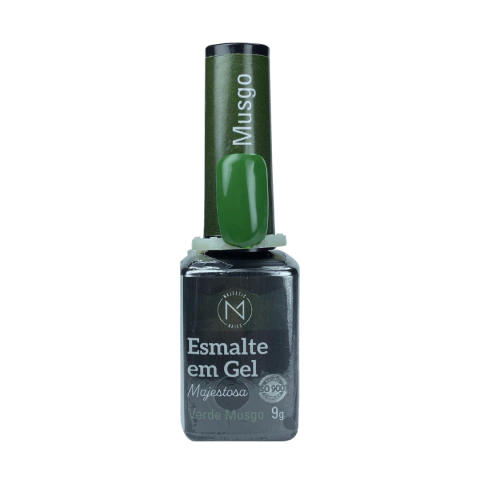 Esmalte em Gel Verde Musgo Majestosa Majestic Nails 9g