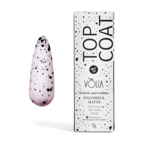 Top Coat Eggshell Matte Vòlia 9g