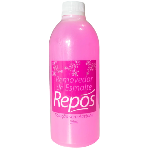 REMOVEDOR DE ESMALTE REPOS SEM ACETONA 500ML