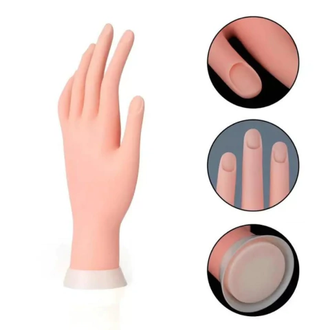 Mão para Treino de Alongamento ou Nail Art
