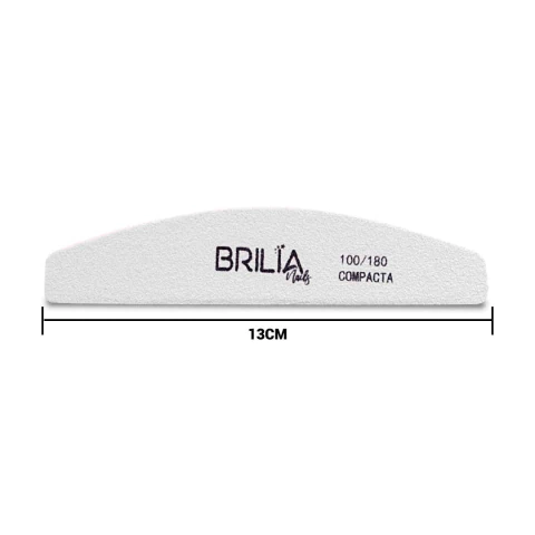 Lixa Compacta 100/180 Brilia Nails
