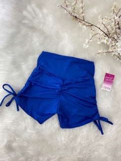short corda lateral empina bumbum liso - Várias cores - loja online