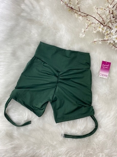 short corda lateral empina bumbum liso - Várias cores
